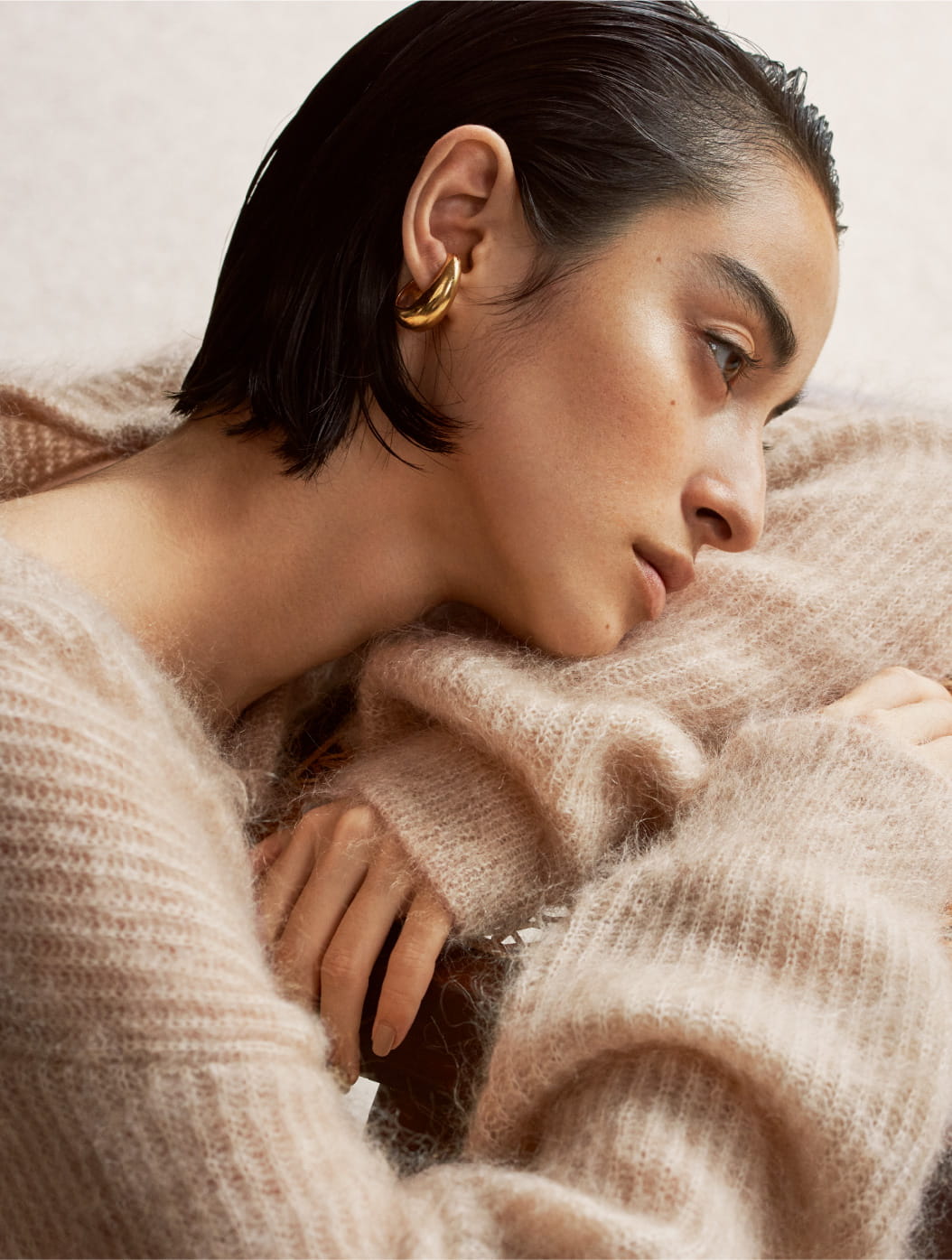 Knit tops and Ear cuffs