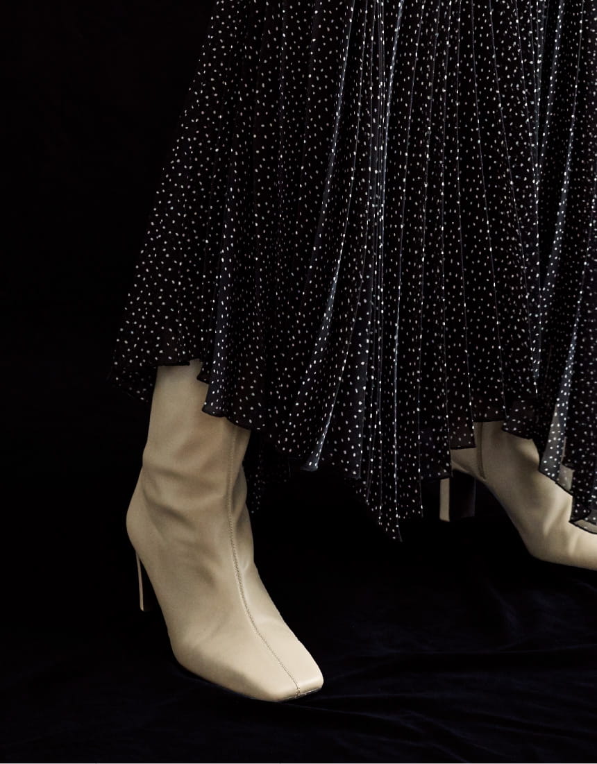 Skirt and Boots