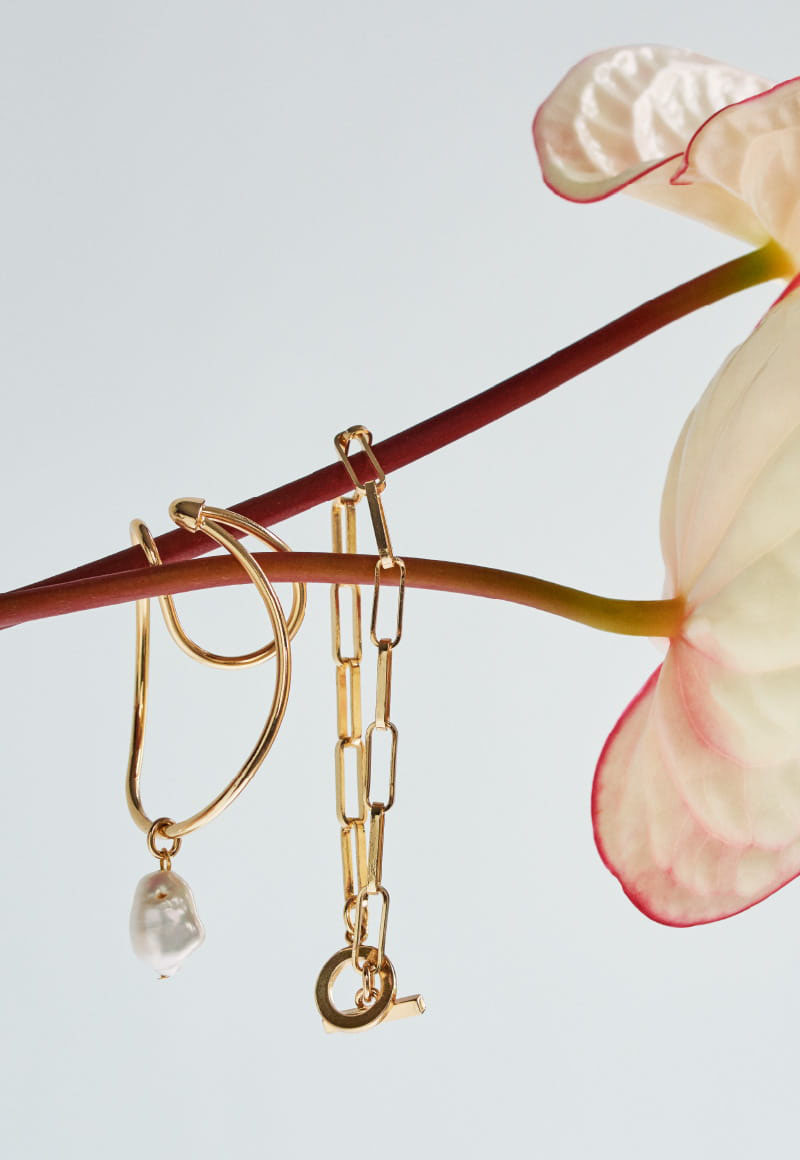 Bracelet and Ear cuffs