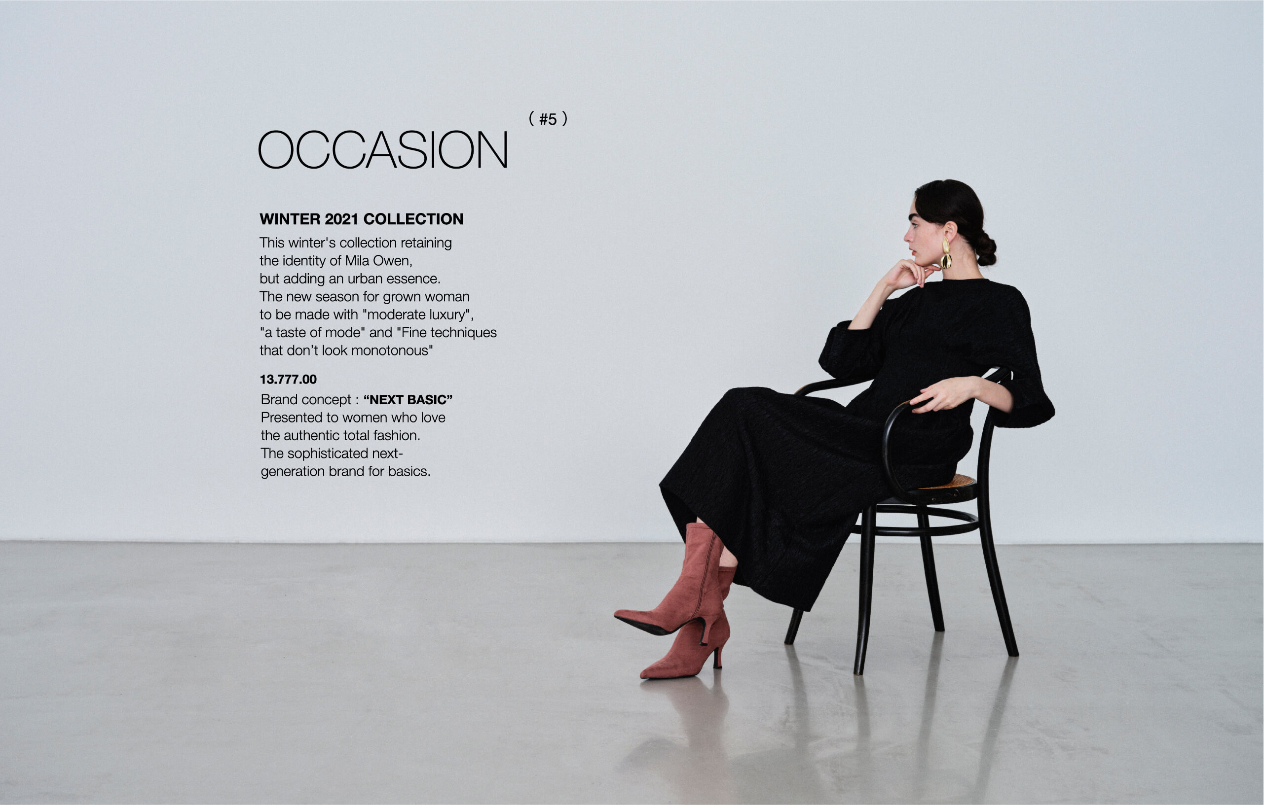 2021 AUTUMN WINTER 2nd COLLECTION │ Mila Owen（ミラ