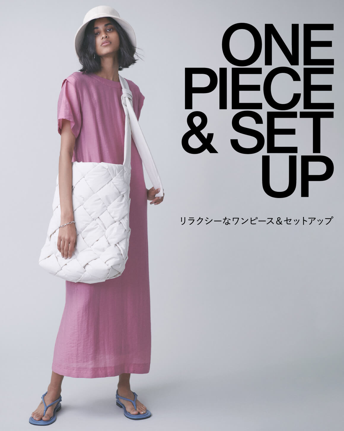 Mila Owen ミラオーウェン セットアップ風 ワンピース R235 One Piece & Set Up リラクシーなワンピース＆セットアップ