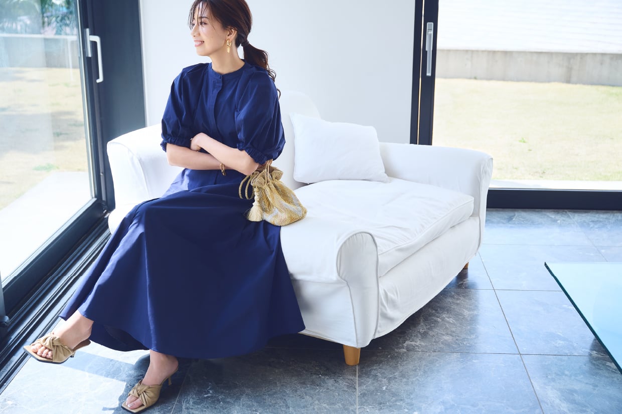 東原亜希さんがナビゲート Mila Owen シーンに映える、初夏の