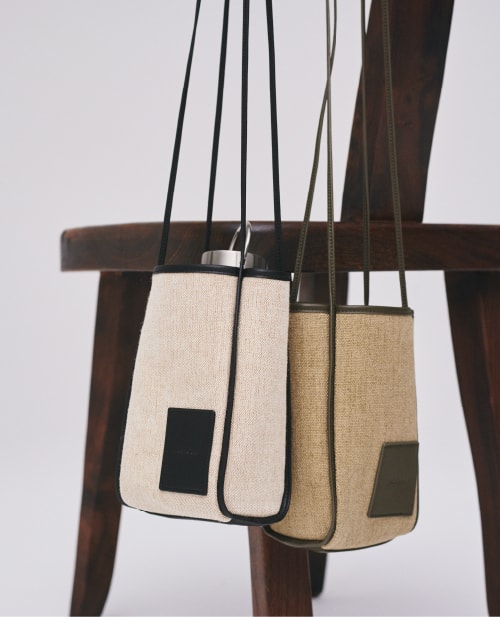 Bag 5,700yen+tax, and Tumbler 3,000yen+tax