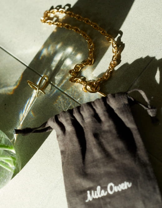 Necklace 4,400yen+tax, and Ear cuffs 3,600yen+tax